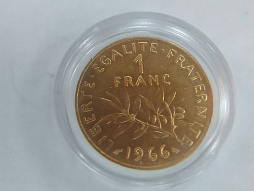 Franc doré or fin 24 - franc,