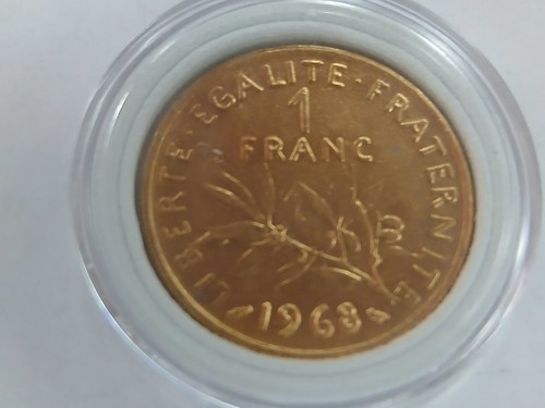 Franc doréà fin 24 - 1, l'or