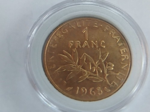 Franc doré or fin 24 - l'or,