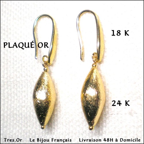 Plaqué carats 18 - 24, &