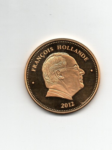Médaille françois hollande - médaille,