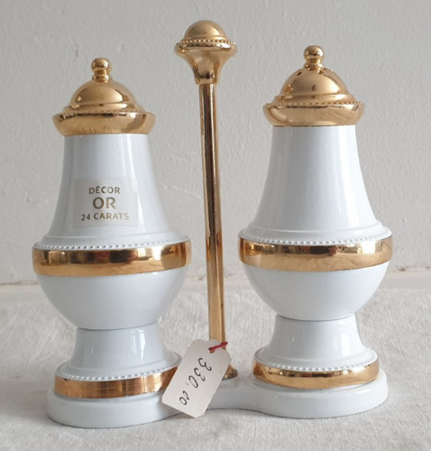 Salière poivrière en - salière, et