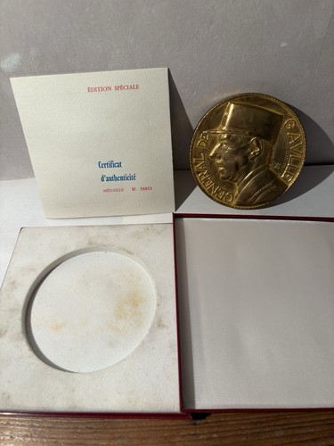 Medaille general gaulle - medaille,